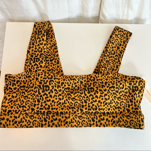 Anthropologie Other - Anthropologie All Fenix Leopard Print Swim Top NWT